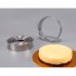 12 piece Set Stainless Steel Cookie  Biscuit  Cutter  Set Round Pastry Donut Doughnut Cutter Mold Rings Set Baking Tools Full stainless cake mold