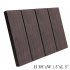 120 40 10mm Blackwood Scales Wooden DIY Tool  for Handle Grips Small Woodworking Projects 2pcs