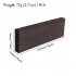 120 40 10mm Blackwood Scales Wooden DIY Tool  for Handle Grips Small Woodworking Projects 2pcs