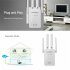 1200 Mbps Wifi Range Extender Repeater Dual Frequency Technology Wireless Amplifier Router Signal Booster White US Plug