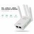 1200 Mbps Wifi Range Extender Repeater Dual Frequency Technology Wireless Amplifier Router Signal Booster White US Plug