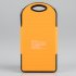 12000mAh Solar Power Bank with IPx6 Weatherproof  Dust Proof  Shock Proof rating is the true survivor for keeping your electronic gadgets charged outdoors 
