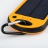 12000mAh Solar Power Bank with IPx6 Weatherproof  Dust Proof  Shock Proof rating is the true survivor for keeping your electronic gadgets charged outdoors 
