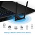 1200Mbps Wireless USB Network Card USB3 0 Dual Band 2 4G 5 8G Wifi Receiver Wireless Adapter black