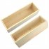 1200ml Silicone Soap Mold With Wood Box Cover Microwaves Safe High Heat Resistant Temperature For DIY Crafts  27 x 8 5 x 8cm  pink