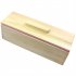 1200ml Silicone Soap Mold With Wood Box Cover Microwaves Safe High Heat Resistant Temperature For DIY Crafts  27 x 8 5 x 8cm  pink