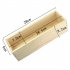 1200ml Silicone Soap Mold With Wood Box Cover Microwaves Safe High Heat Resistant Temperature For DIY Crafts  27 x 8 5 x 8cm  Purple