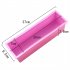 1200ml Silicone Soap Mold With Wood Box Cover Microwaves Safe High Heat Resistant Temperature For DIY Crafts  27 x 8 5 x 8cm  pink