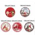 120CM Cartoon Christmas Tree Skirt With Snowflake Deer Snowman Pattern For Indoor Outdoor Merry Christmas Holiday Party Decor Christmas Tree Forest