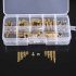 120Pcs M3 Male Female Brass Standoff Spacer PCB Board Hex Screws Nut Assortment Box Packing  120 piece set