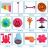 120Pcs Party Favors Toy Assortment for Birthday Pinata Fillers Carnival Prizes Classroom Rewards Christmas Gift