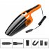 120W 3600mbar Car Vacuum Cleaner Wet And Dry dual use Vacuum Cleaner Handheld 12V Car Vacuum Cleaner Straight Orange