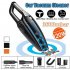 120W 3600mbar Car Vacuum Cleaner Wet And Dry dual use Vacuum Cleaner Handheld 12V Car Vacuum Cleaner full black