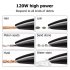120W 3600mbar Car Vacuum Cleaner Wet And Dry dual use Vacuum Cleaner Handheld 12V Car Vacuum Cleaner White black