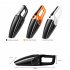 120W 3600mbar Car Vacuum Cleaner Wet And Dry dual use Vacuum Cleaner Handheld 12V Car Vacuum Cleaner Orange black