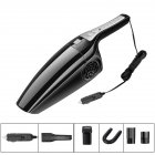 120W 3600mbar Car Vacuum Cleaner Wet And Dry dual use Vacuum Cleaner Handheld 12V Car Vacuum Cleaner Straight black