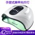 120W UV Lamp LED Nail Manicure Light Dryer for All Gels Polish Sun Light Infrared Sensing 120W Portable Phototherapy Machine European Plug