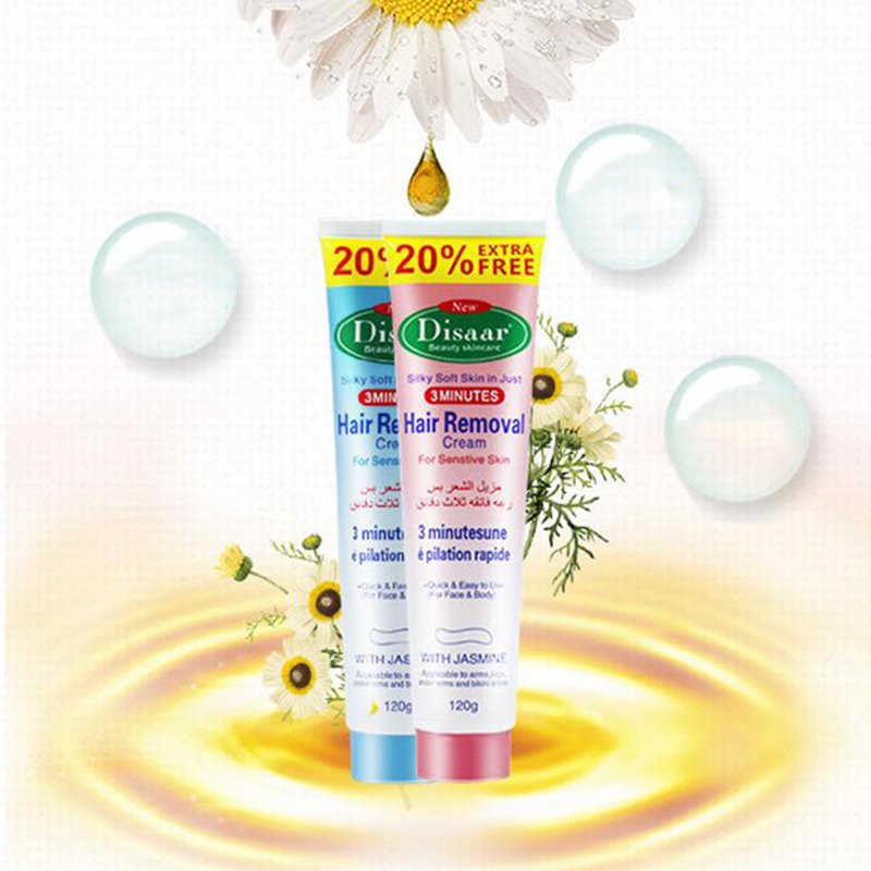 Wholesale 120g Safe Painless Body Depilatory Cream Fast Depilatory Hair