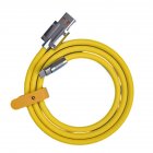 120w 6a Type-c To Type-c Data Cable Quickly Charge Cable With Data Transmission Compatible For Huawei yellow Type-C to Type-C