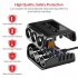 120w Car Cigarette Lighter Adapter Quick Charge 3 0 12v 24v 3 Outlet Power Splitter Dc Outlet With 8 5a 4 Usb Ports black