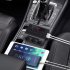 120w Car Cigarette Lighter Adapter Quick Charge 3 0 12v 24v 3 Outlet Power Splitter Dc Outlet With 8 5a 4 Usb Ports black