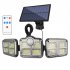 122led Solar Light with RC 2400mah Lithium Battery Outdoor Waterproof Garden Street Lamps Spotlight TG TY07508