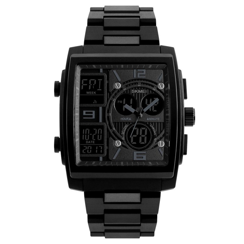 1274 Men's Wrist Watch Multi-function Outdoor Sports Digital Watch black