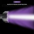 128 X 395led Outdoor Uv Ultraviolet Flashlight Ipx4 Waterproof Lamp Torch Money Inspection Light