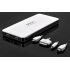 12800mAh High Capacity Power Bank with Overcharge Protection and Over Discharge Protection