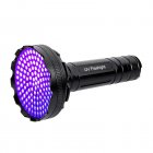128LEDs UV Flashlight With Anti Slip Handle 395nm Wavelength High-strength Aluminum Alloy UV Torch Tool