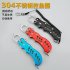 12CM Metal Fish Lip Grip Fishing Gripper Steel Spinning Plier Clip Catcher Holder 304 stainless steel fish control Black   wire missed rope   black hard  box