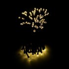 12M 100 <span style='color:#F7840C'>LEDs</span> String Light with Solar <span style='color:#F7840C'>Strip</span> Night Light Lamp Fairy Lights for Outdoor Christmas Trees Wedding Garden Warm White