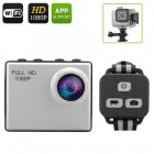 12MP Wi Fi Camera comes with a 2 inch LCD screen  is waterproof up to 50 meters and features a 160 degree angle  Now with Remote Control 