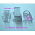 12PCS Plastic Table Skirt Clip with Hook   Loop Elastic Retaining Clamp for Table Cover  Opening 2cm  can be stretched to 2 4cm 