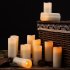 12Pcs LED Electronic Flameless Candles Lights with Remote Control for Party Wedding Decor Yellow light