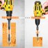 12Pcs PH2 Magnetic Screwdriver Drill Bits 1 4    Hex Shank Strong Magnets Excellent Hardness Impact Driver Bit Set black