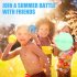12Pcs Water Balloons Latex Automatic Water Filling Magnetic Suction Water Balls Summer Outdoor Games Random Color