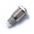 12V 16mm Waterproof Momentary Horns Speakers Bells Metal Push Button Switch LED Working Voltage 12V DC