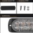 12V 24V 36W Side Strobe Marker Light 12LED Car Truck Trailer Flash Warning Emergency Clearance Light