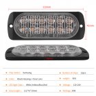 12V 24V 36W Side Strobe Marker Light 12LED Car Truck Trailer Flash Warning Emergency Clearance Light