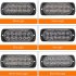 12V 24V 36W Side Strobe Marker Light 12LED Car Truck Trailer Flash Warning Emergency Clearance Light