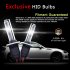 12V 55W HID Xenon Replacement Headlights Set 4300K 5000K 6000K 8000K 10000K 12000K Daylight