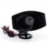 12V Car Alarm Horn Tone Sound Car Emergency Siren Car Siren Horn Mic PA Speaker System Emergency Amplifier Hooter black