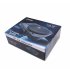 12V Car Audio High power 20Hz 150Hz Frequency 10 Inch Ultra Slim Compact Active Subwoofer System Horn Automobile Black