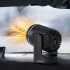 12V Car Heater Fast Heating Heater Windshield Glass Defogger Defroster Portable Dryer White