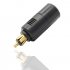 12V Car Motorcycle Power Plug European Plug Cigarette Lighter Adapter black C3824