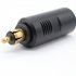 12V Car Motorcycle Power Plug European Plug Cigarette Lighter Adapter black C3824