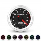 12V Car Tachometer Gauge Tacho Meter 52mm 0-10000 RPM Measuring Range Tachometer