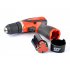 12V Cordless Electric Drill featuring a flashlight  rechargeable 1500mAH battery and 2 speeds for a all in one tool for drilling