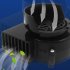 12V DC Blower Fan 22 Blades Inflatables Fan Blower Replacement  65    Blade Angle Light Weight DC Centrifugal Blower For Halloween Christmas Holiday 25CFM Inflat